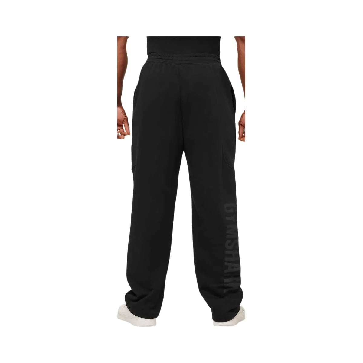 Gymshark Power Straight Leg Pants - GS Black/GS Asphalt Grey