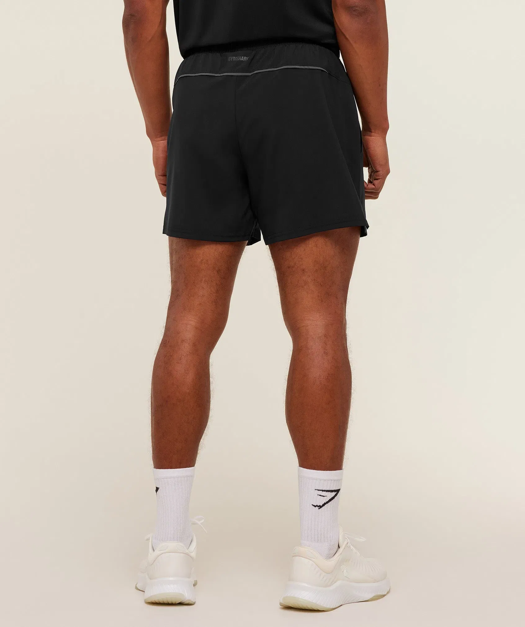 Gymshark Arrival Contrast Shorts - Black/Onyx Grey