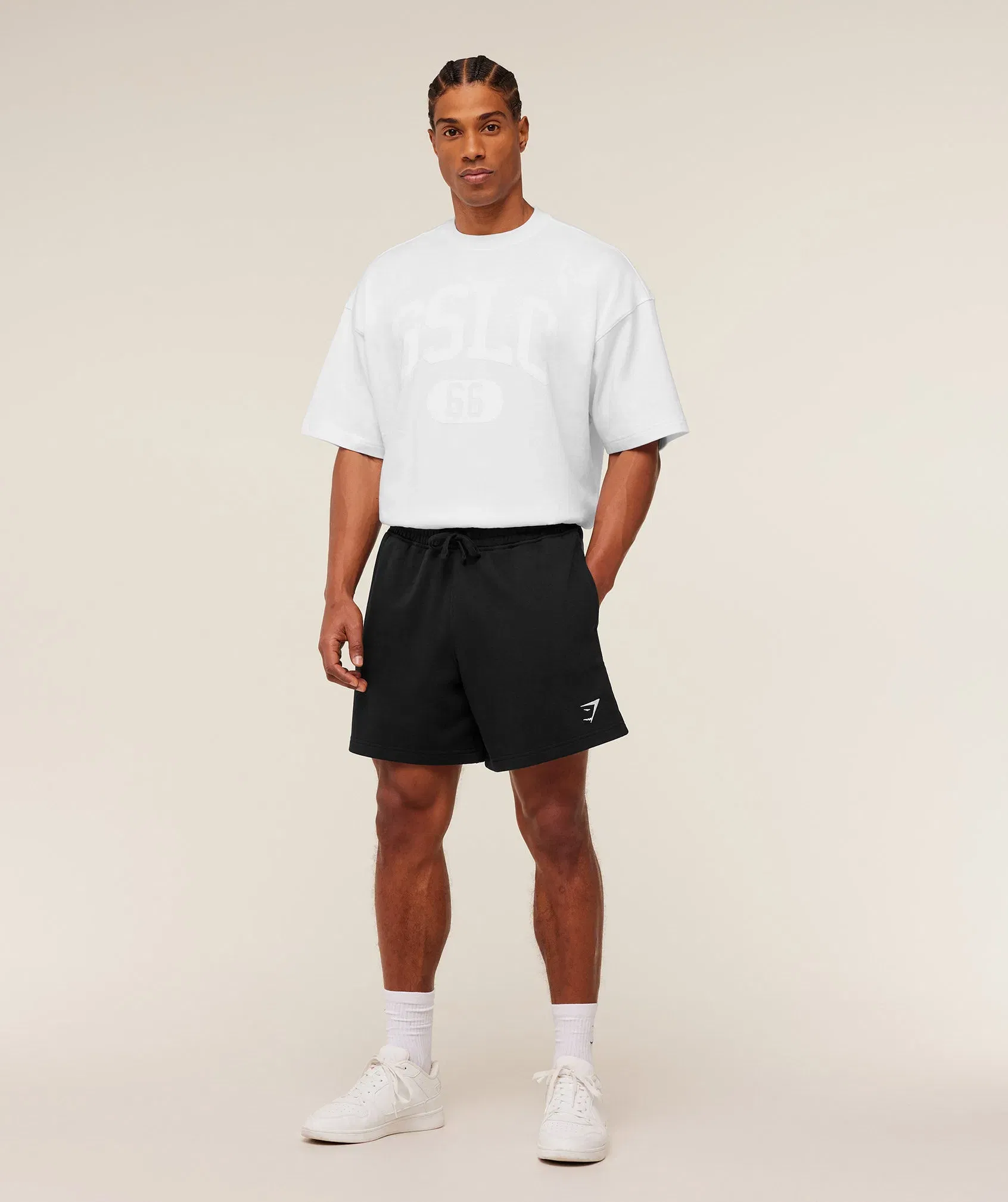 Gymshark Crest Shorts - GS Black