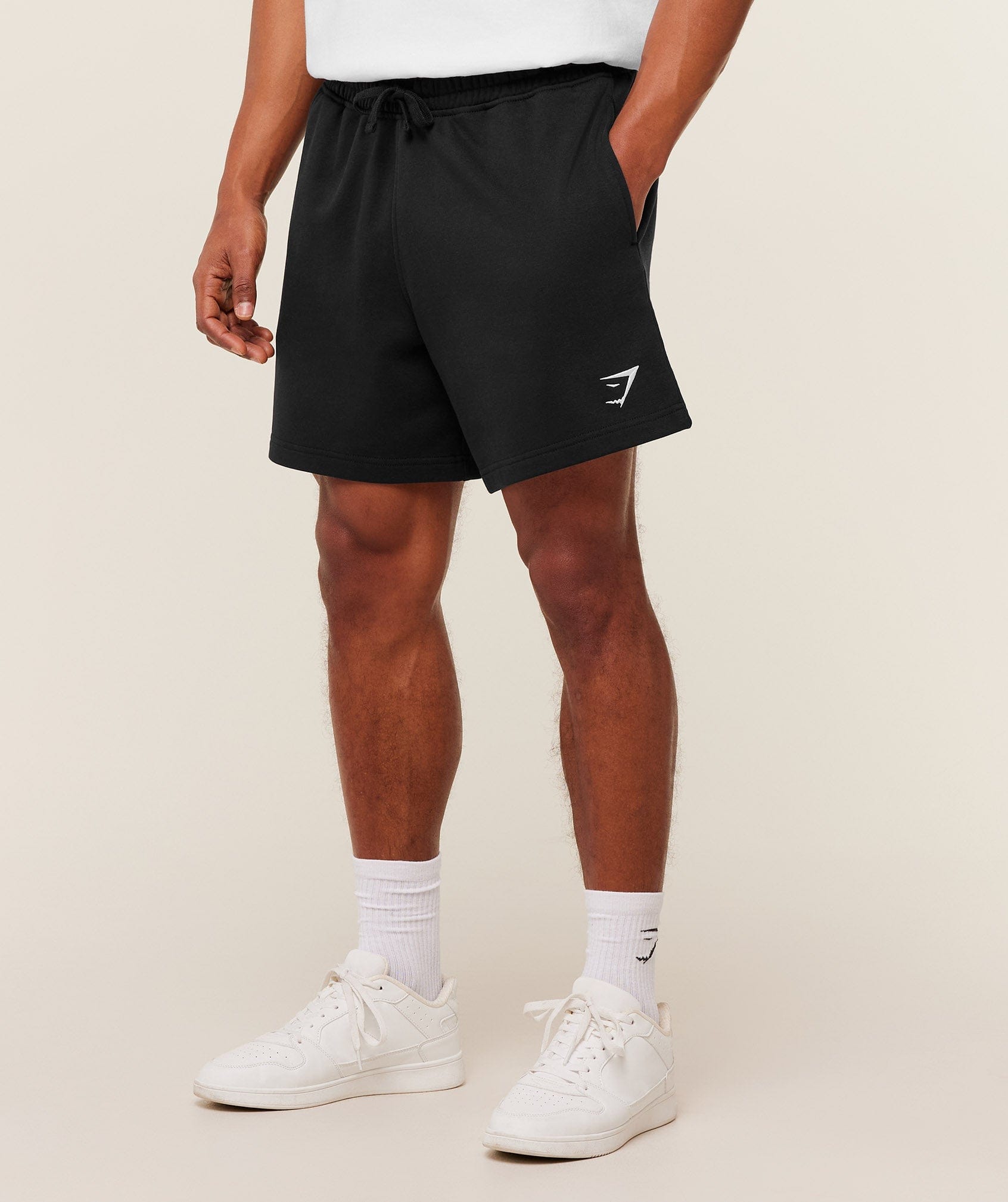 Gymshark Crest Shorts - GS Black