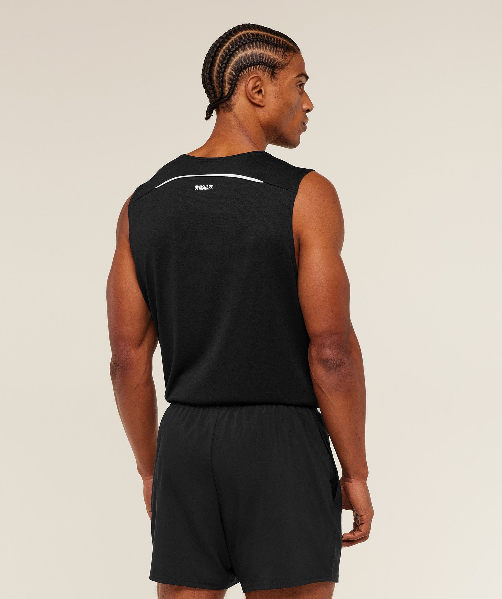 Gymshark Arrival Contrast Tank - Black