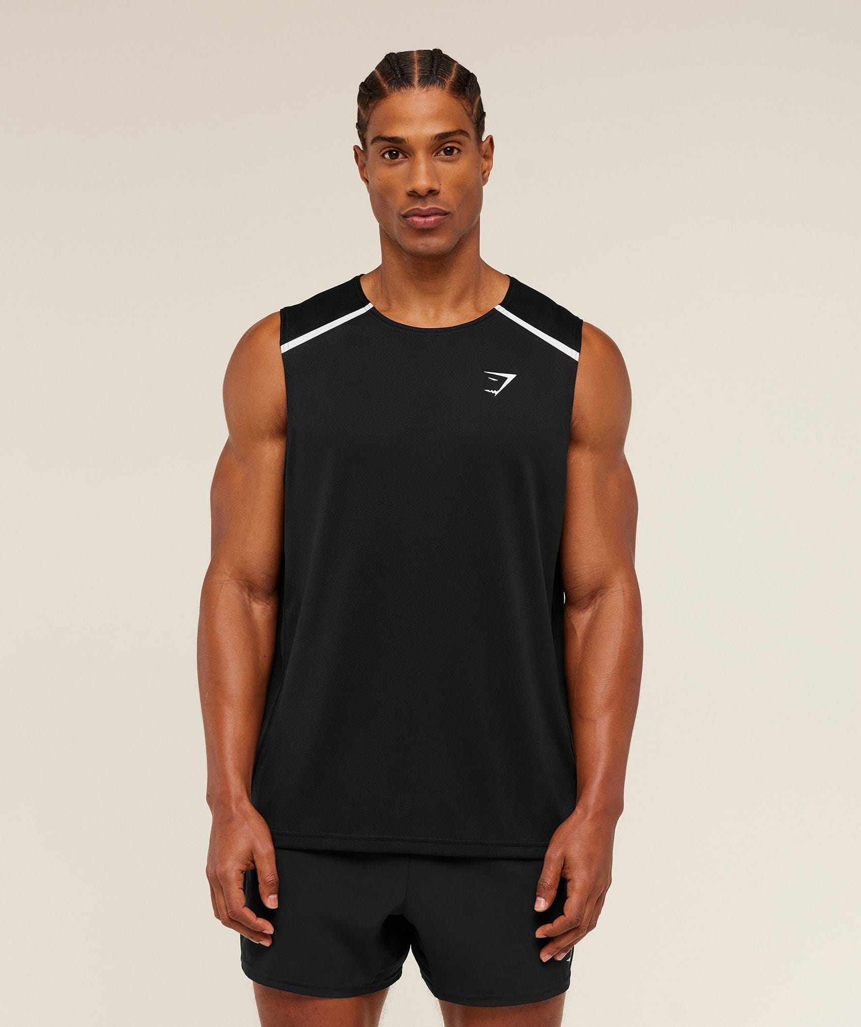 Gymshark Arrival Contrast Tank - Black