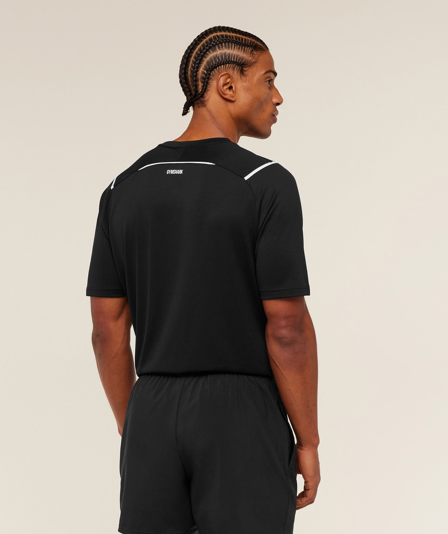 Gymshark Arrival Contrast T-Shirt - Black