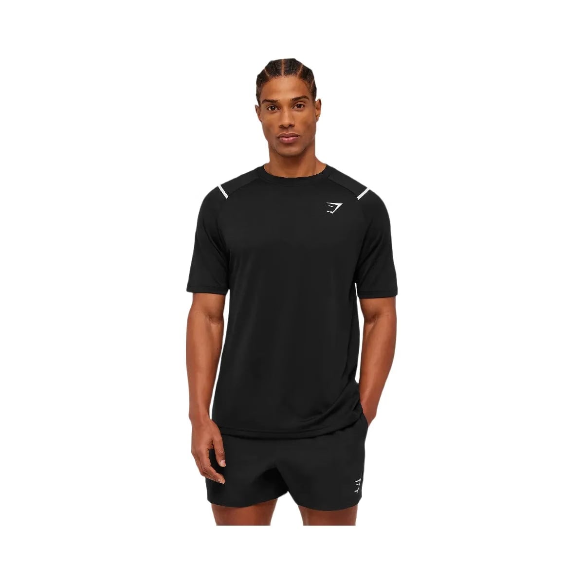Gymshark Arrival Contrast T-Shirt - Black