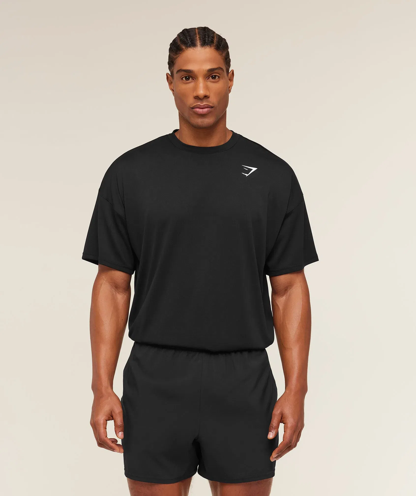 Gymshark Oversized Performance T-Shirt - Black