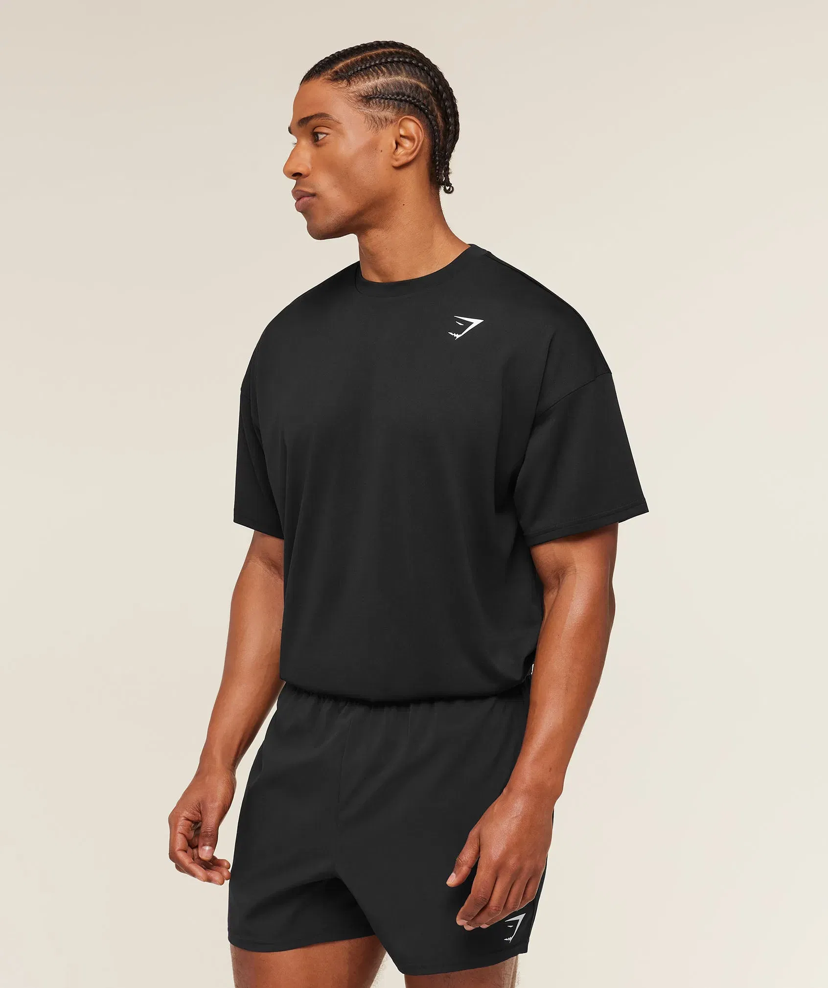 Gymshark Oversized Performance T-Shirt - Black