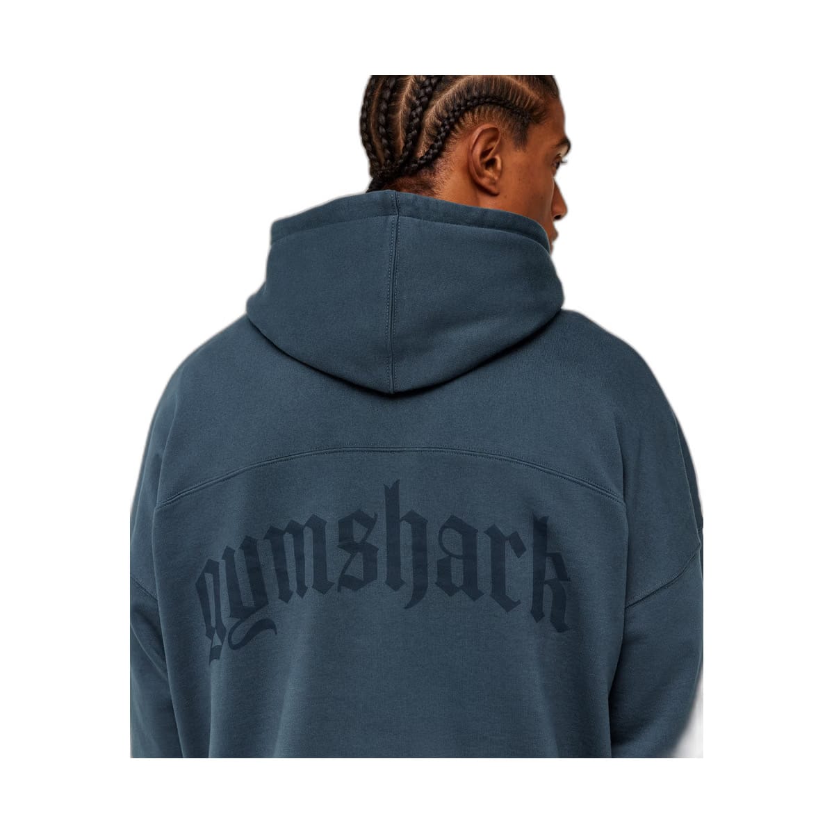 Gymshark Olde English Hoodie - GS Stealth Blue