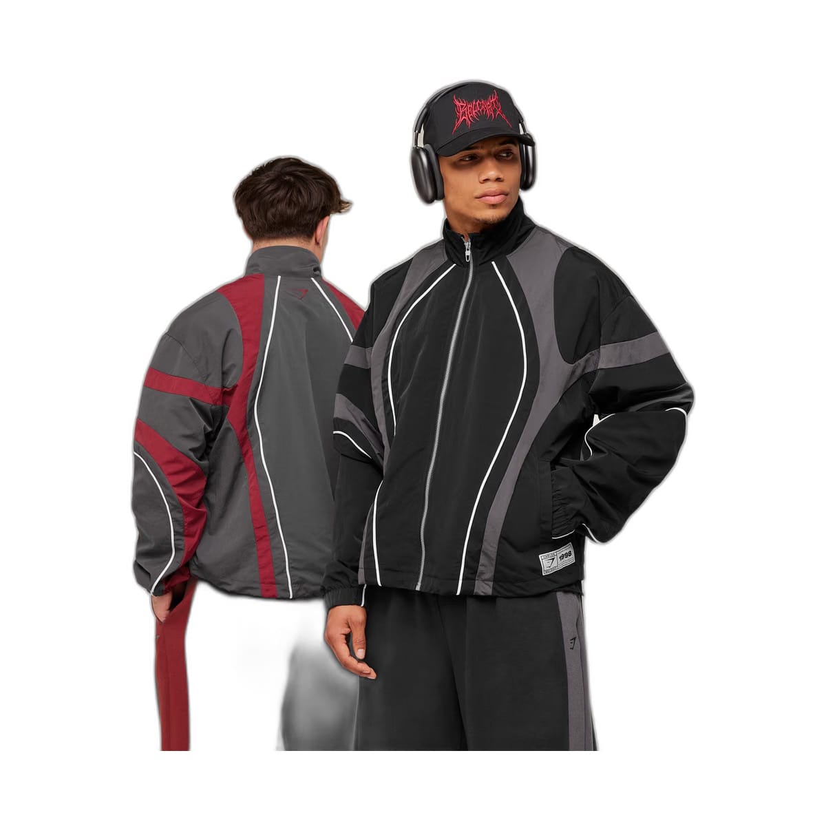 Gymshark x Carlos Belcast Track Jacket - GS Black