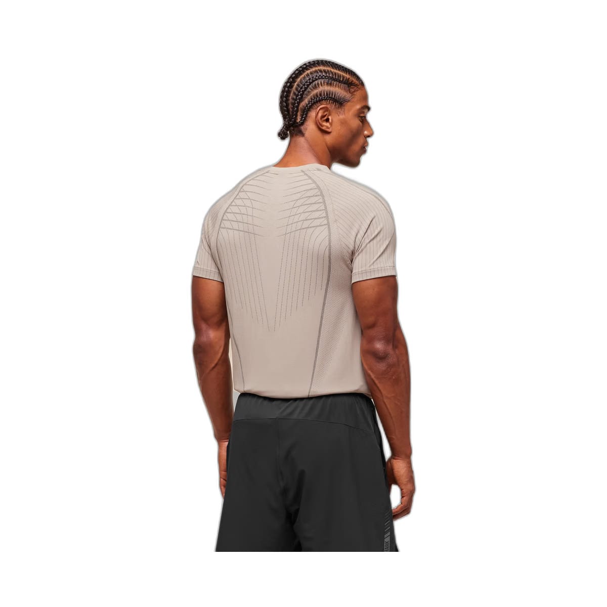 Gymshark Apex Seamless T-Shirt - Mushroom Grey/Pitch Grey