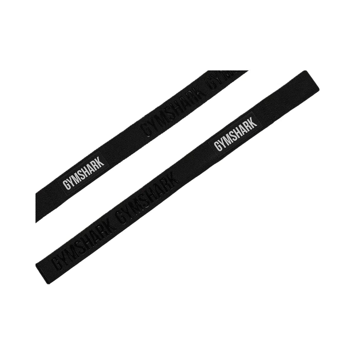Gymshark Silicone Lifting Straps - Black