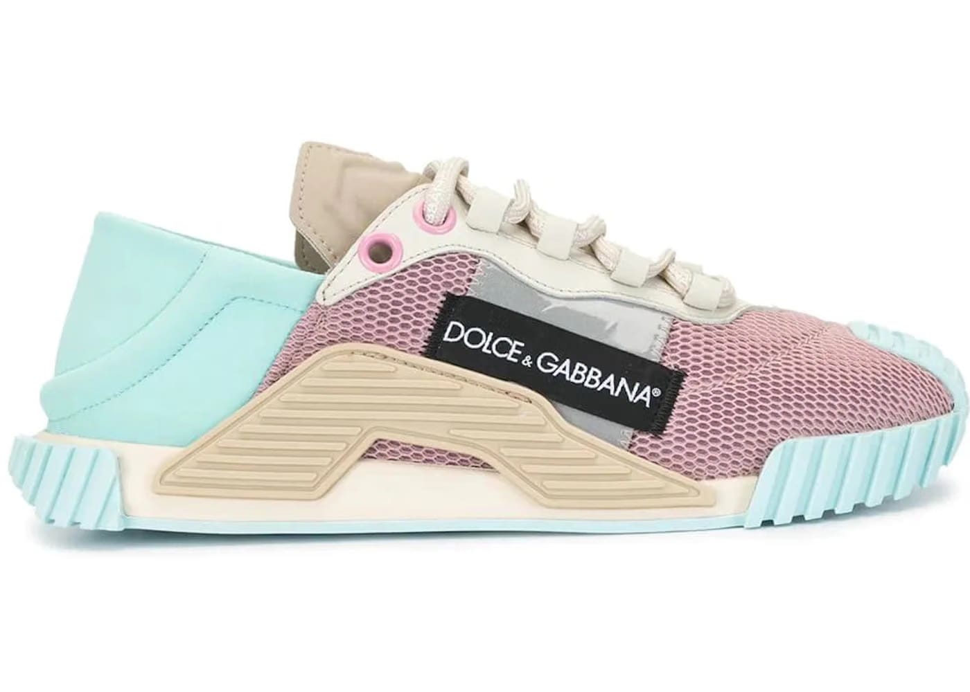 Dolce & Gabbana NS1 Low Top Beige PInk (Women's)