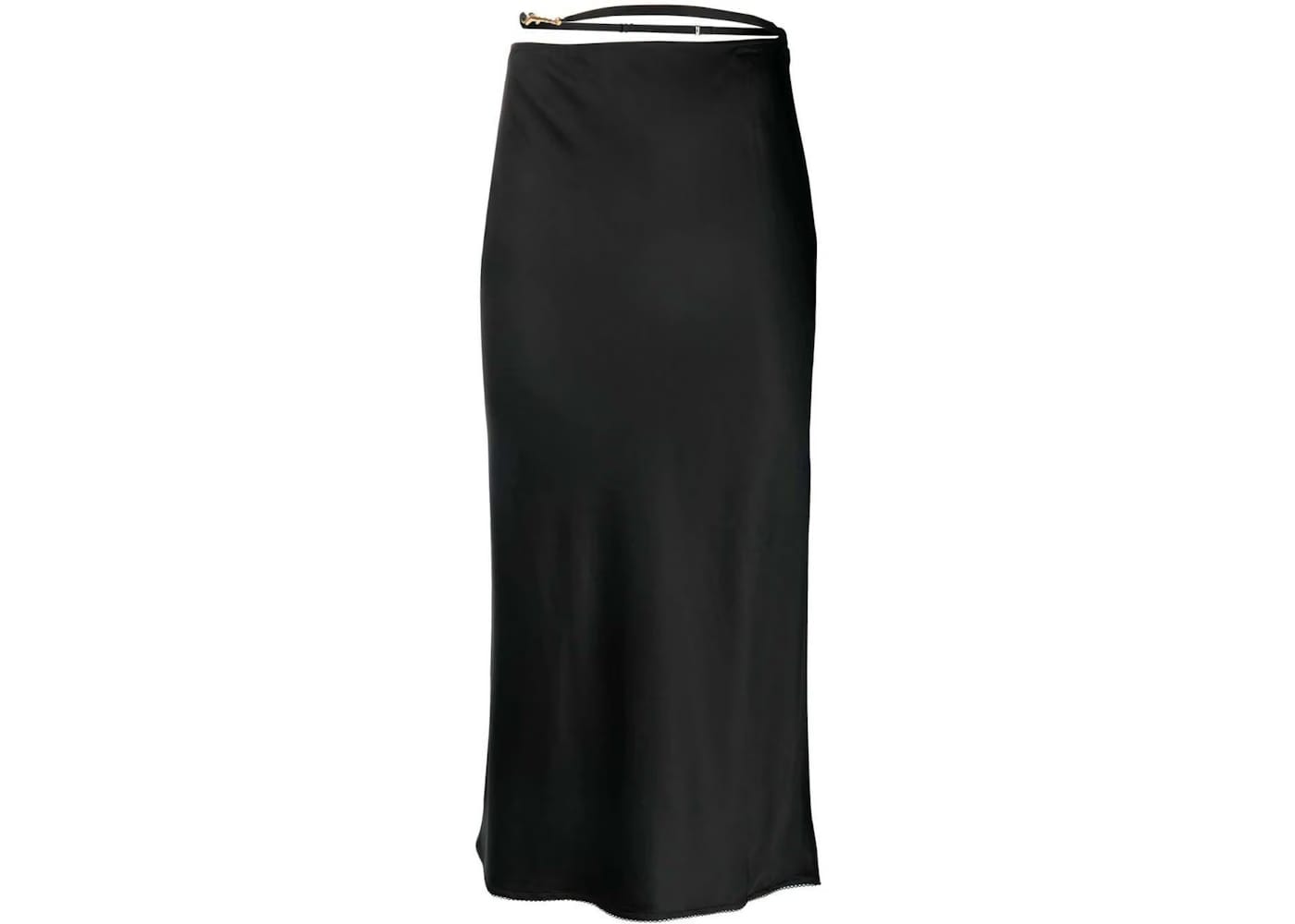 Jacquemus La Jupe Notte Midi Skirt Black