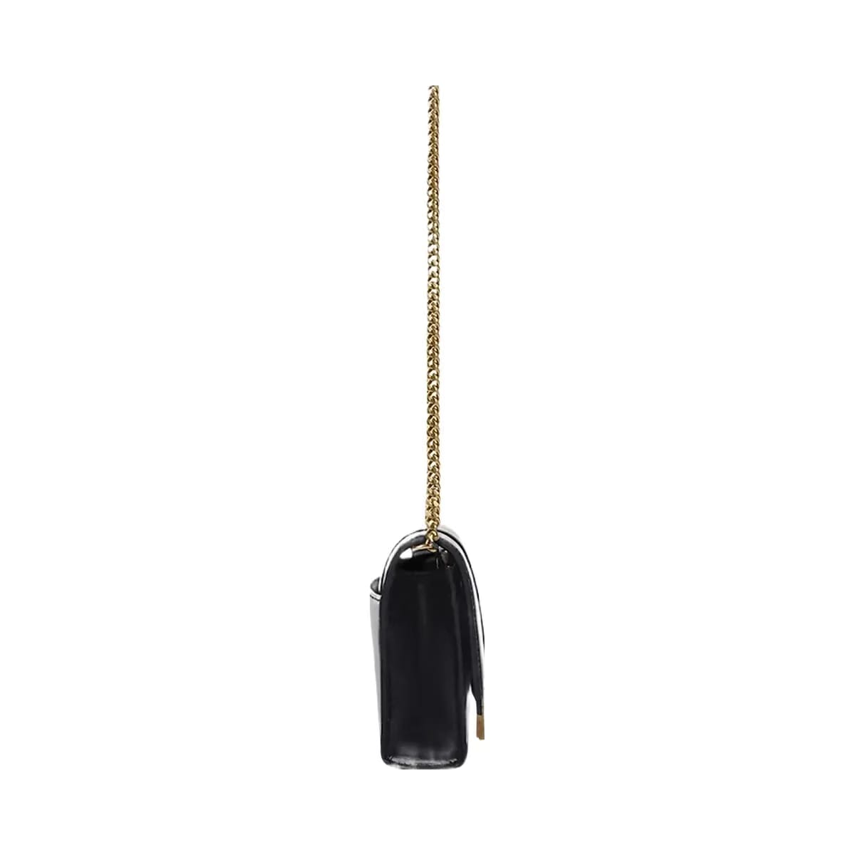 Balenciaga Hourglass Box Leather Wallet on Chain