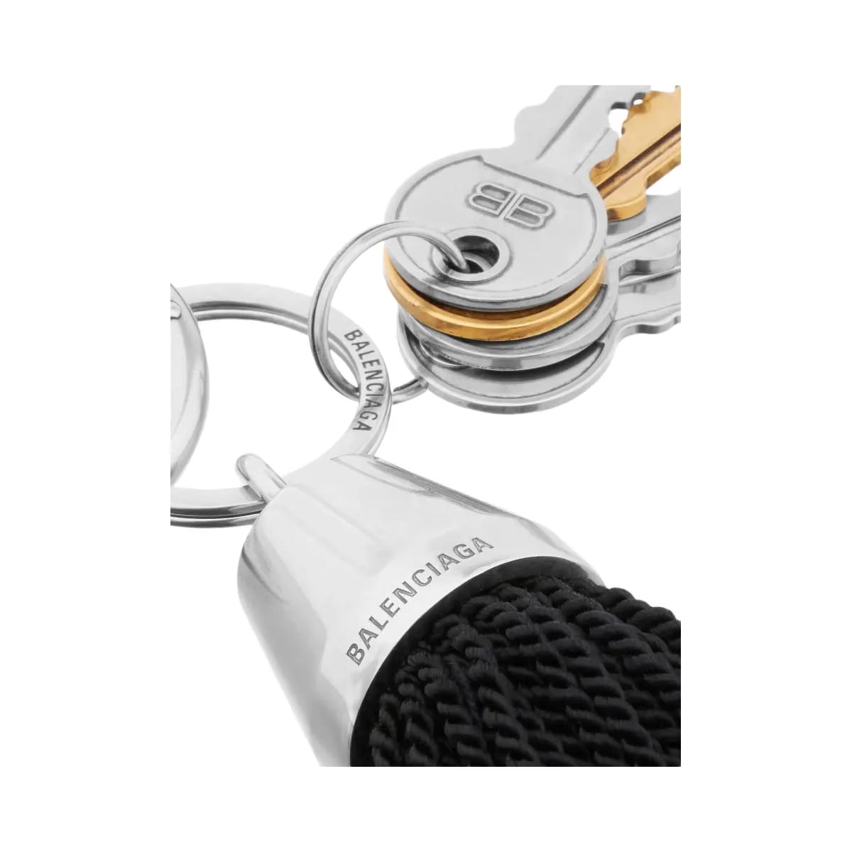 Balenciaga Charm Keychain Pompom
