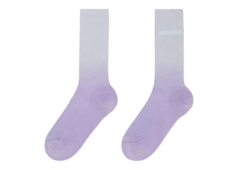 Jacquemus Les Chaussettes Moisson Gradient Socks Lilac
