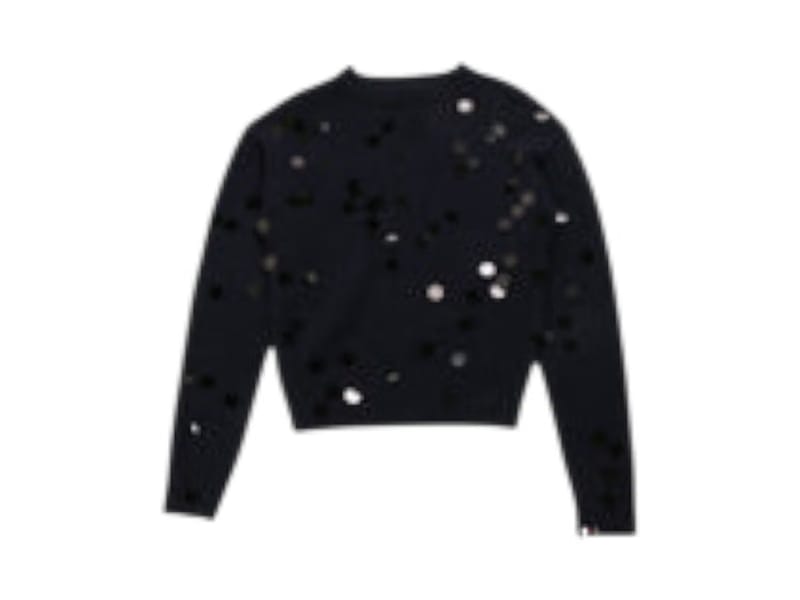 Miu Miu Cotton Knit Polo Shirt Blu/Verde