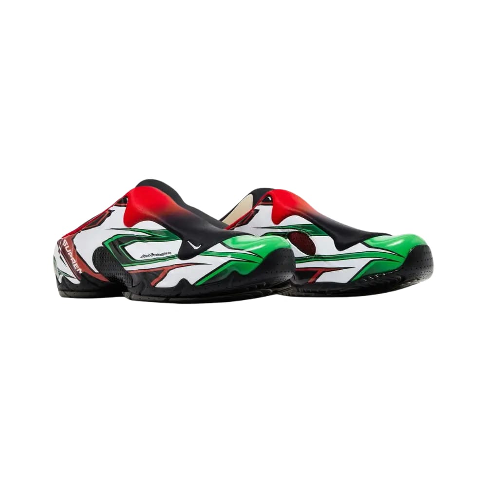 Nike Supreme x Clogposite White Gym Red Green