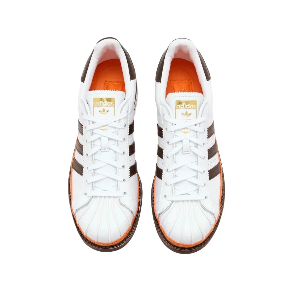 Adidas Originals × Clot Superstar EX Orange B Coffee