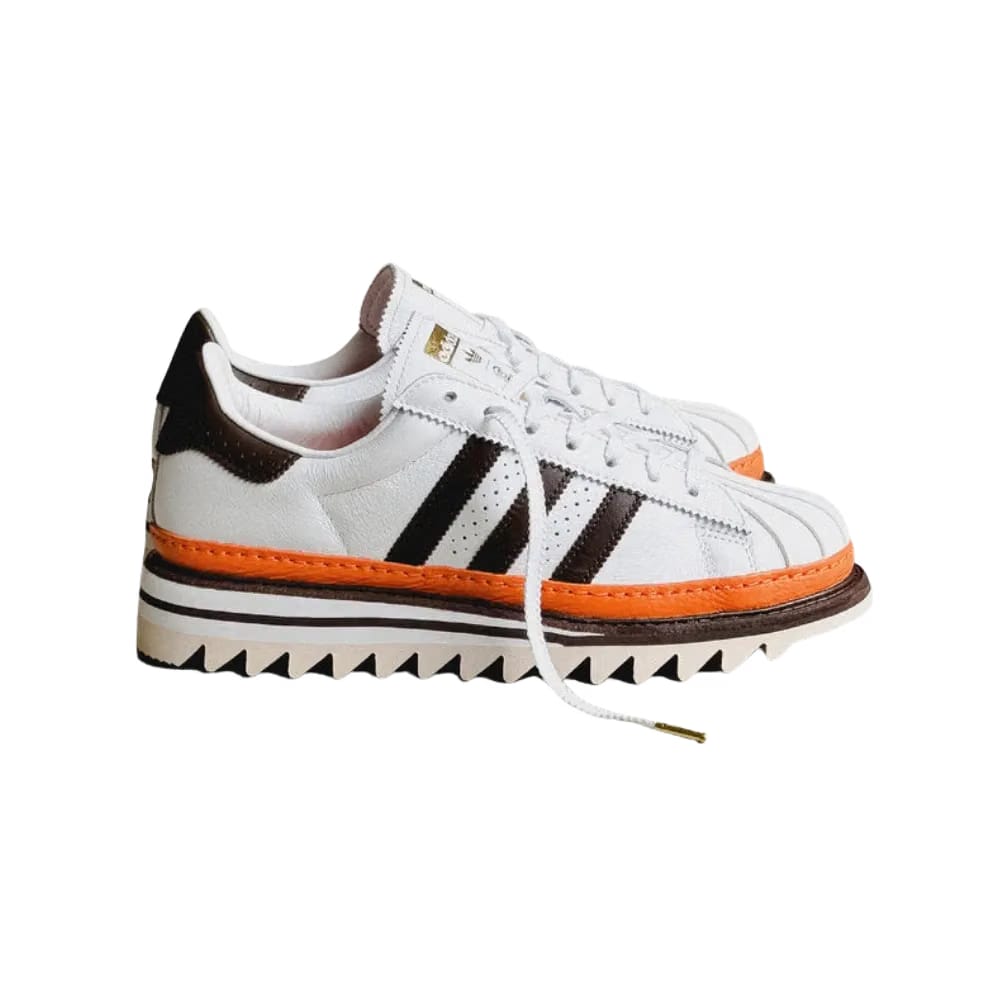 Adidas Originals × Clot Superstar EX Orange B Coffee