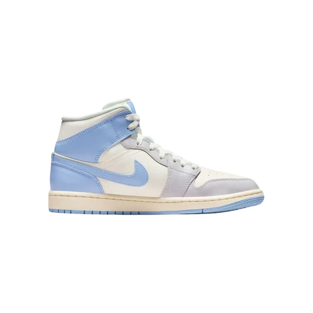 Air Jordan 1 Mid Psychic Blue Sail Coconut Milk