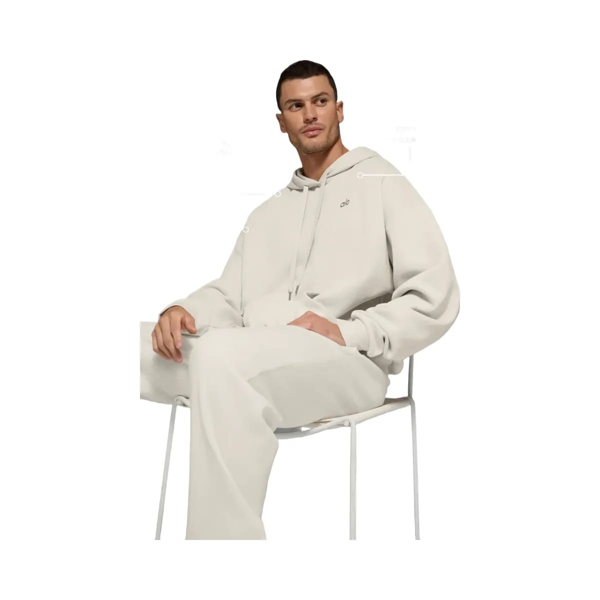 Alo Accolade Hoodie - Bone