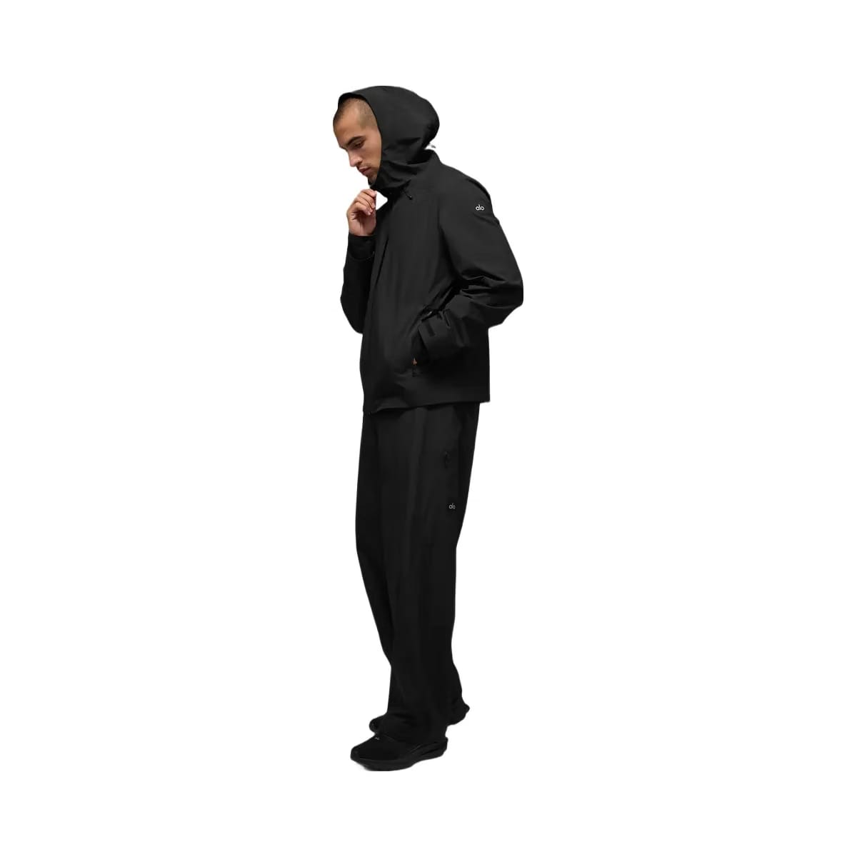 Alo Men's Alpha Shell Jacket - Black