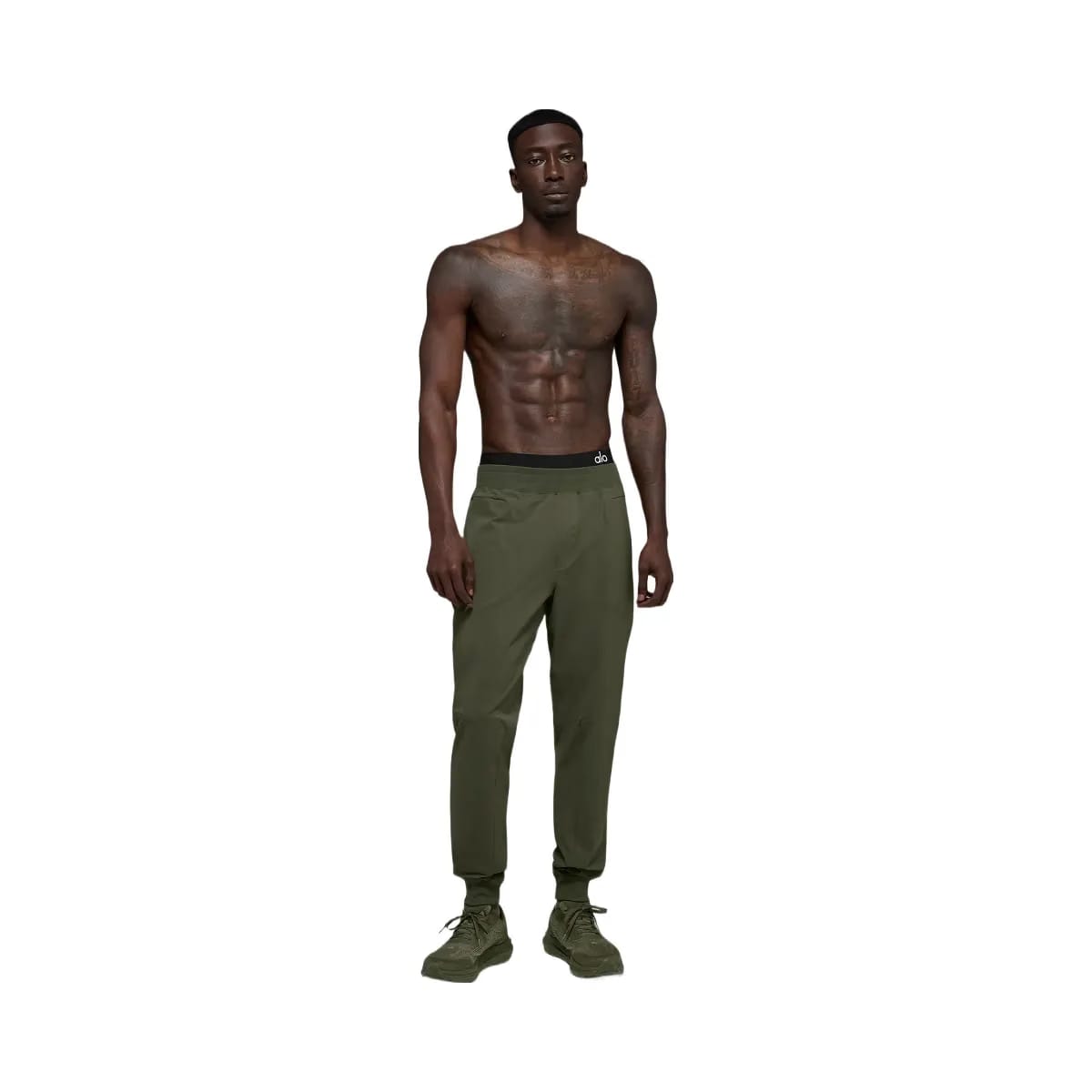 Alo Men's Co-Op Pant - Green Olive
