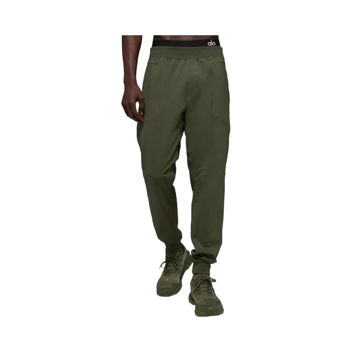 Alo Men's Co-Op Pant - Green Olive