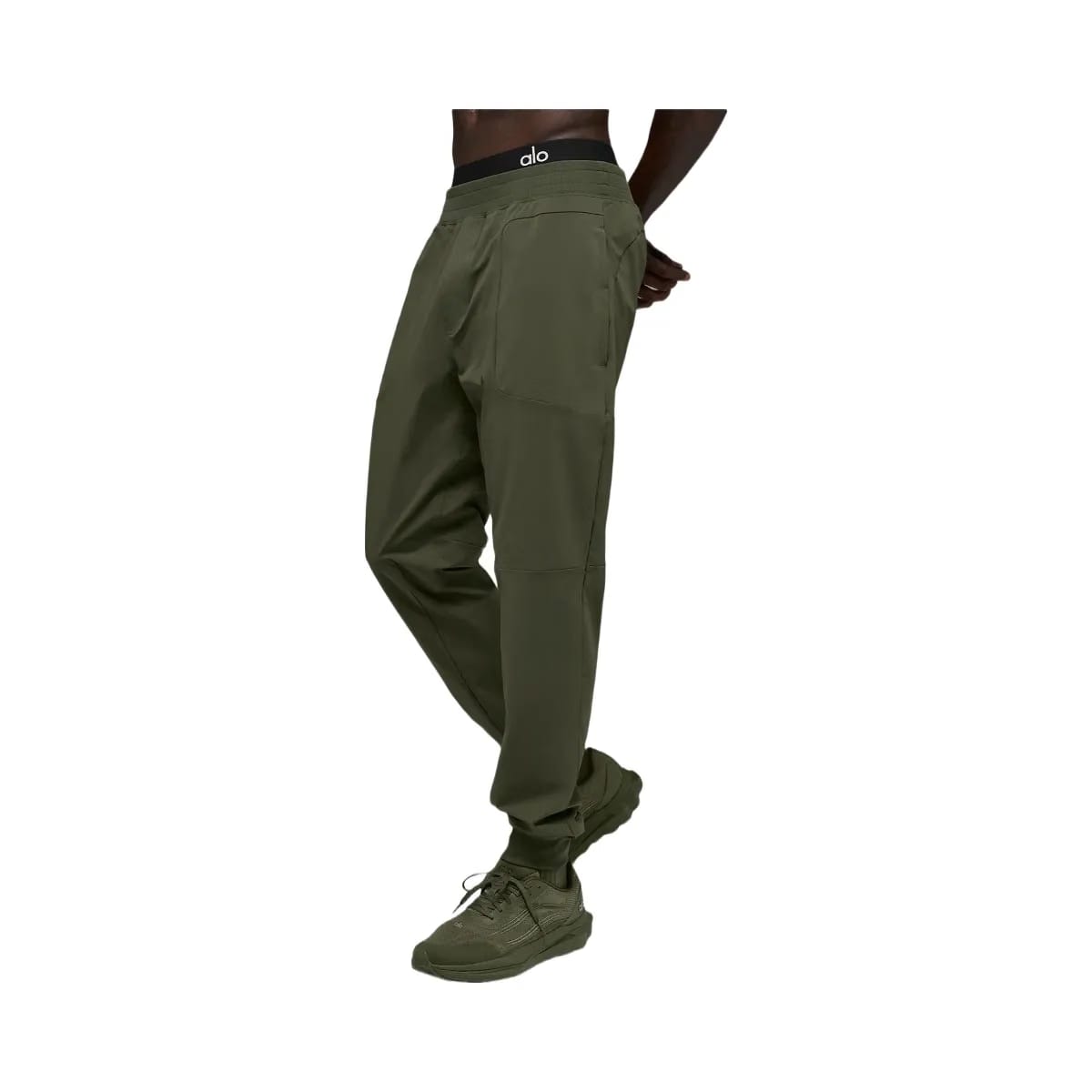 Alo Men's Co-Op Pant - Green Olive