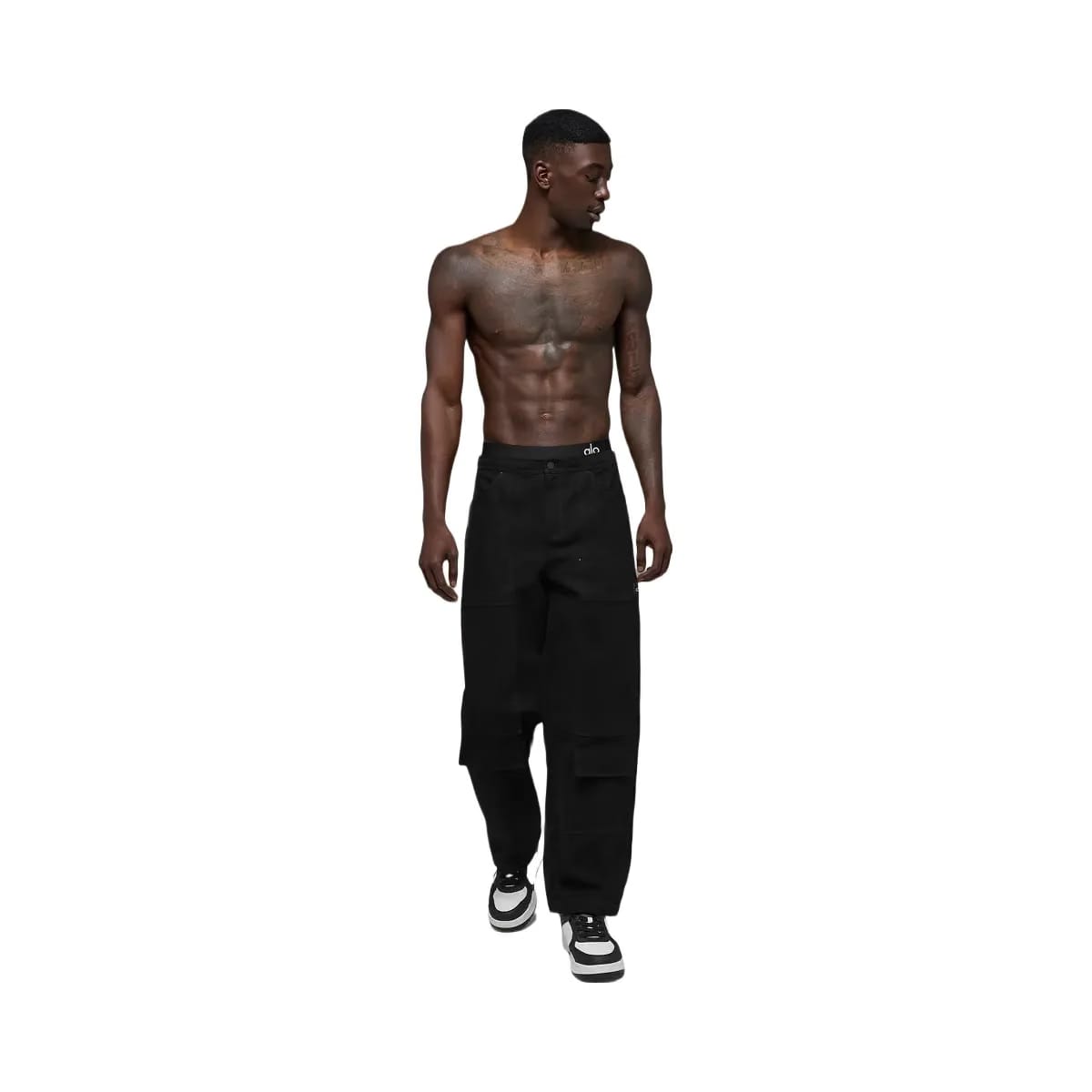 Alo Men's Cotton Canvas Carpenter Pant - Black