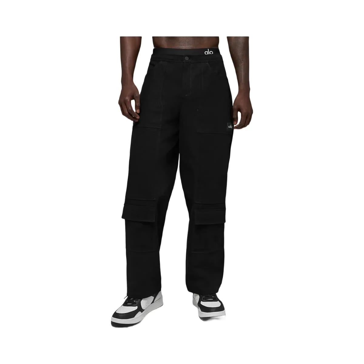 Alo Men's Cotton Canvas Carpenter Pant - Black