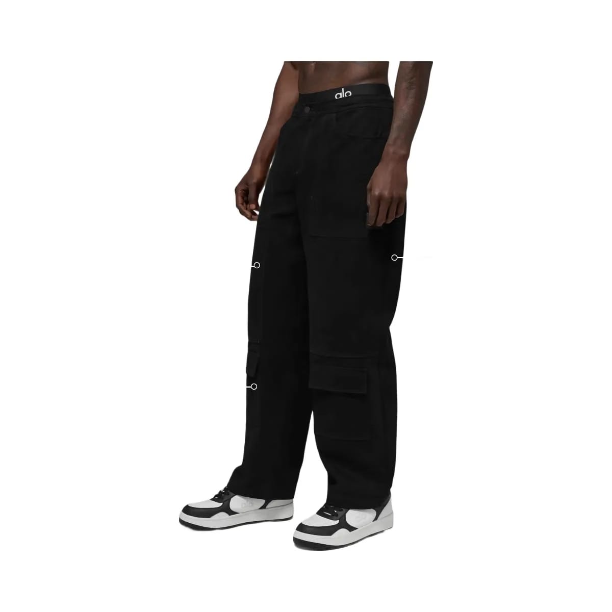 Alo Men's Cotton Canvas Carpenter Pant - Black