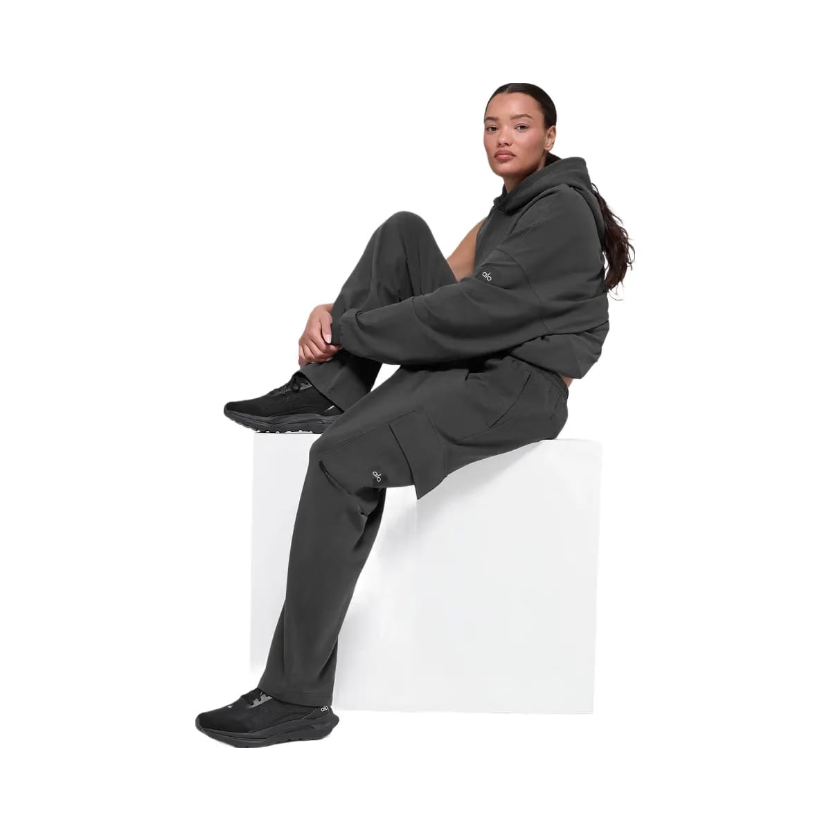 Alo Men's Double Take Cargo Pant - Anthracite