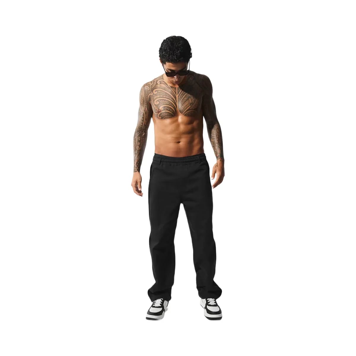 Alo Men's Edition Sueded Straight Leg Pant - Black