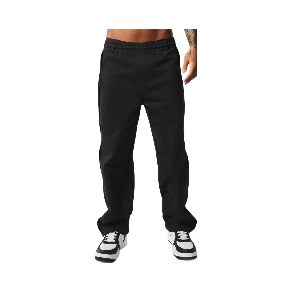 Alo Men's Edition Sueded Straight Leg Pant - Black