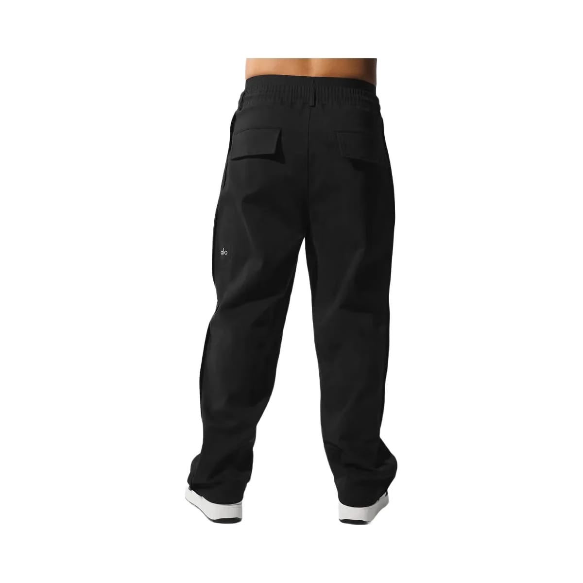 Alo Men's Edition Sueded Straight Leg Pant - Black
