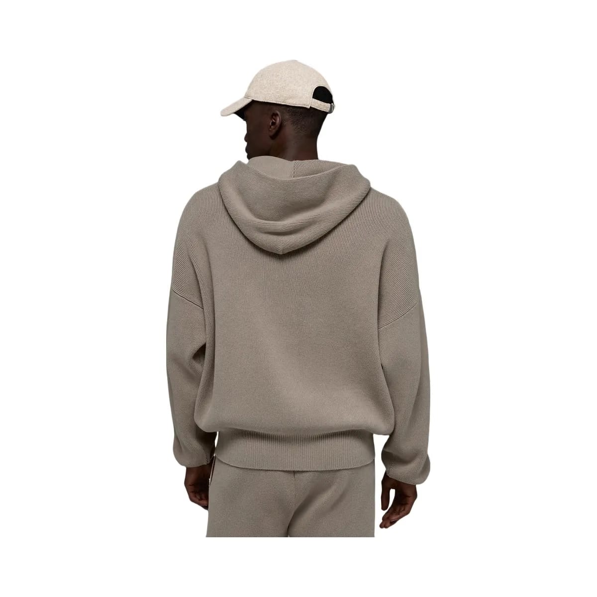 Alo Men's Scholar Hooded Sweater - Light Cocoa