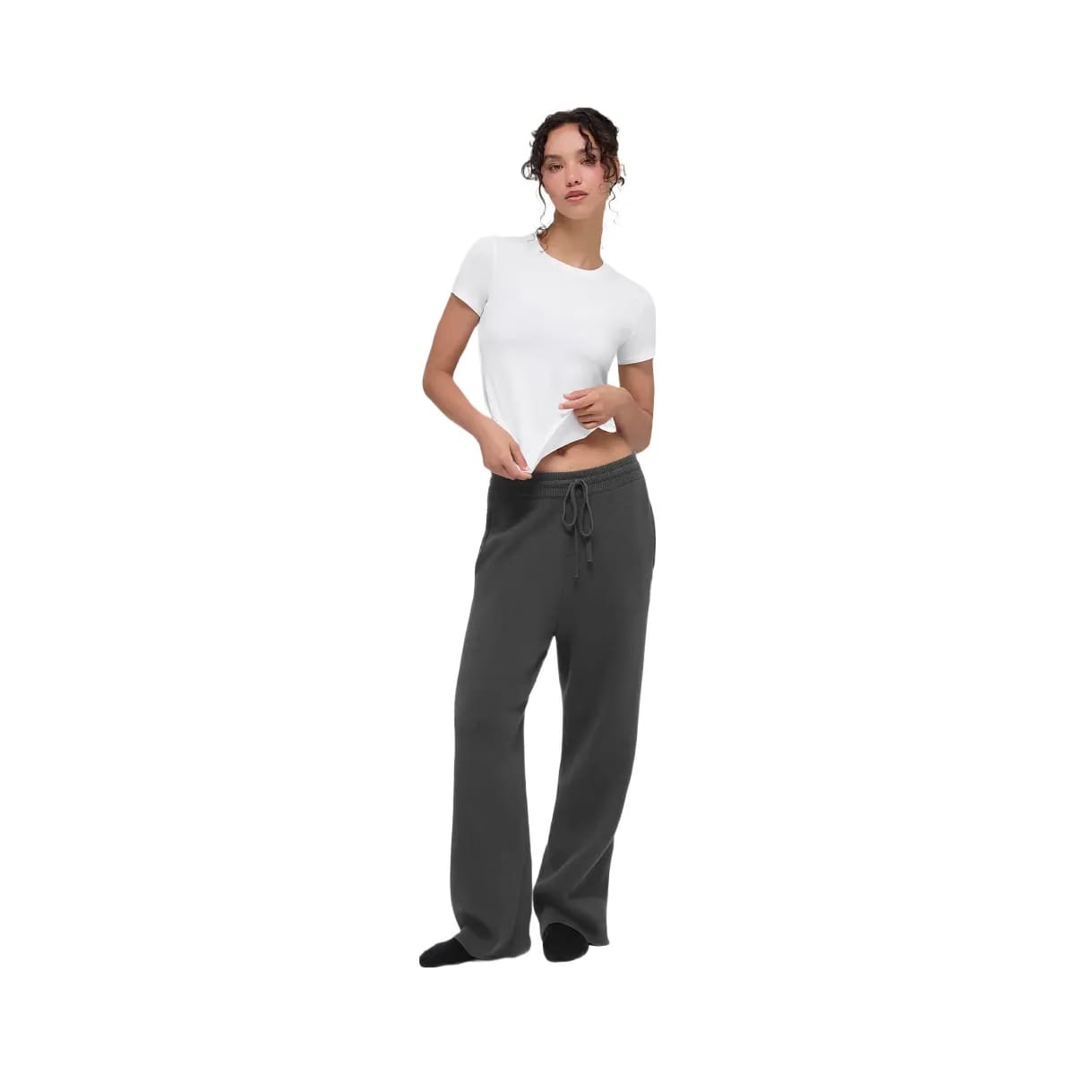 Alo Men's Scholar Straight Leg Sweatpant - Anthracite