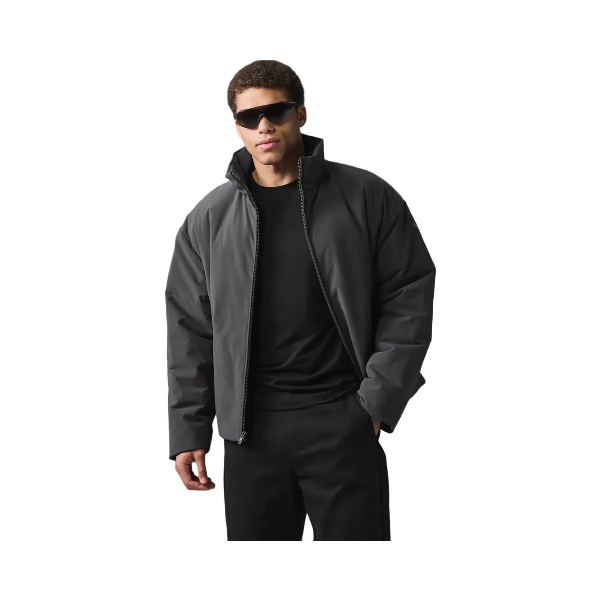Alo Men's Stretch Woven Notable Jacket - Anthracite