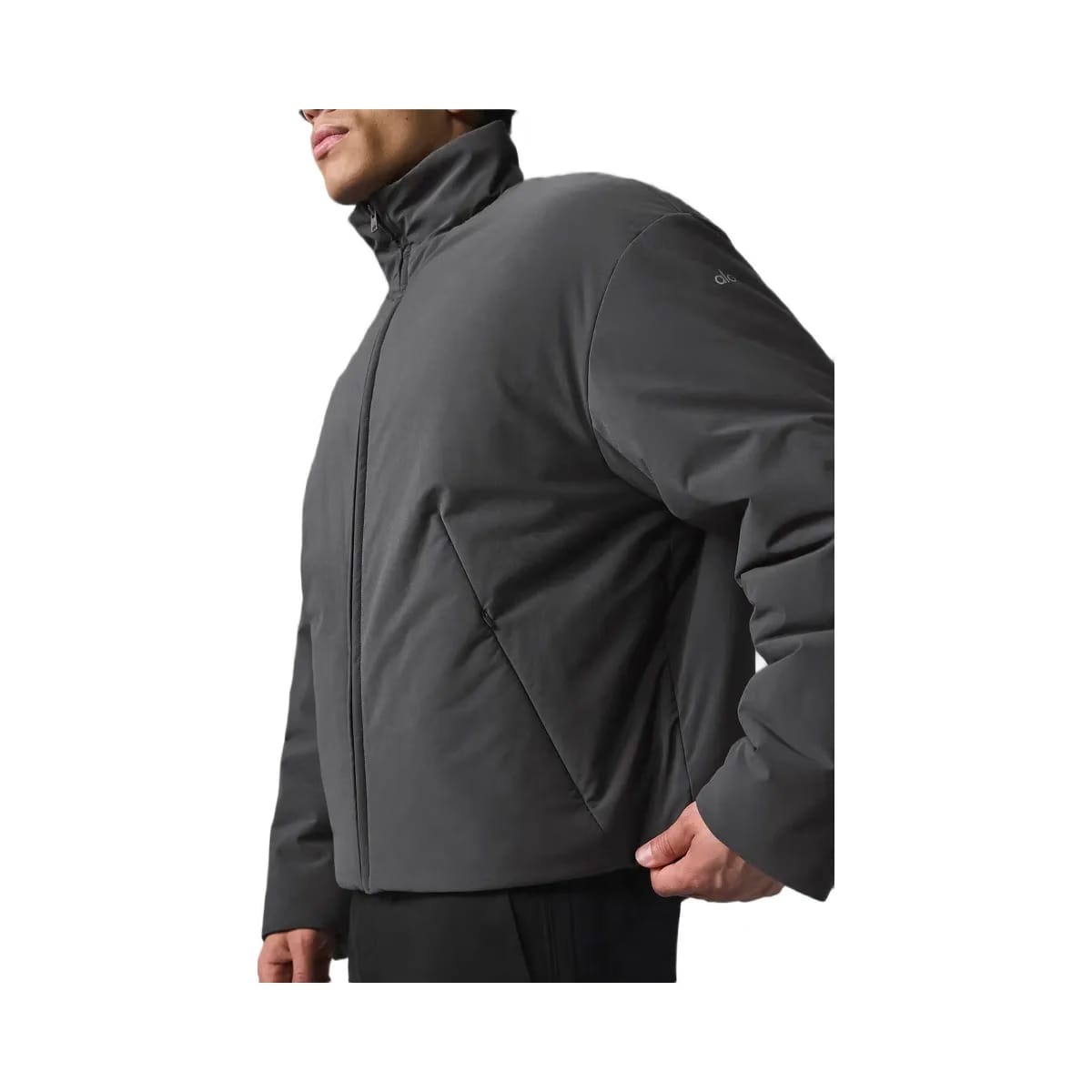 Alo Men's Stretch Woven Notable Jacket - Anthracite