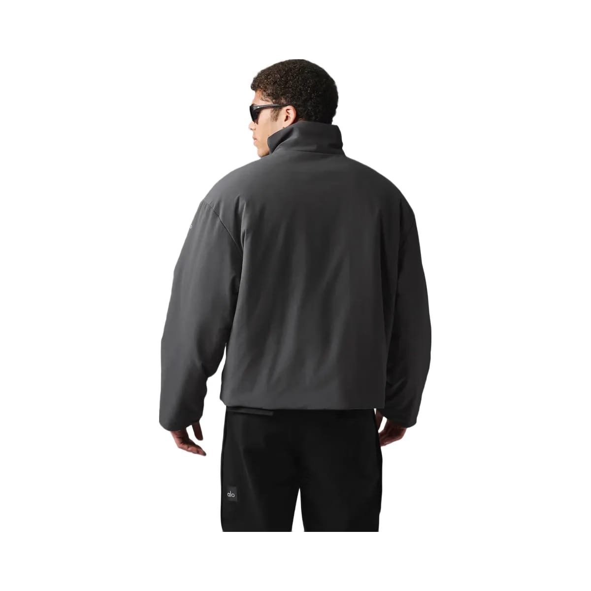 Alo Men's Stretch Woven Notable Jacket - Anthracite