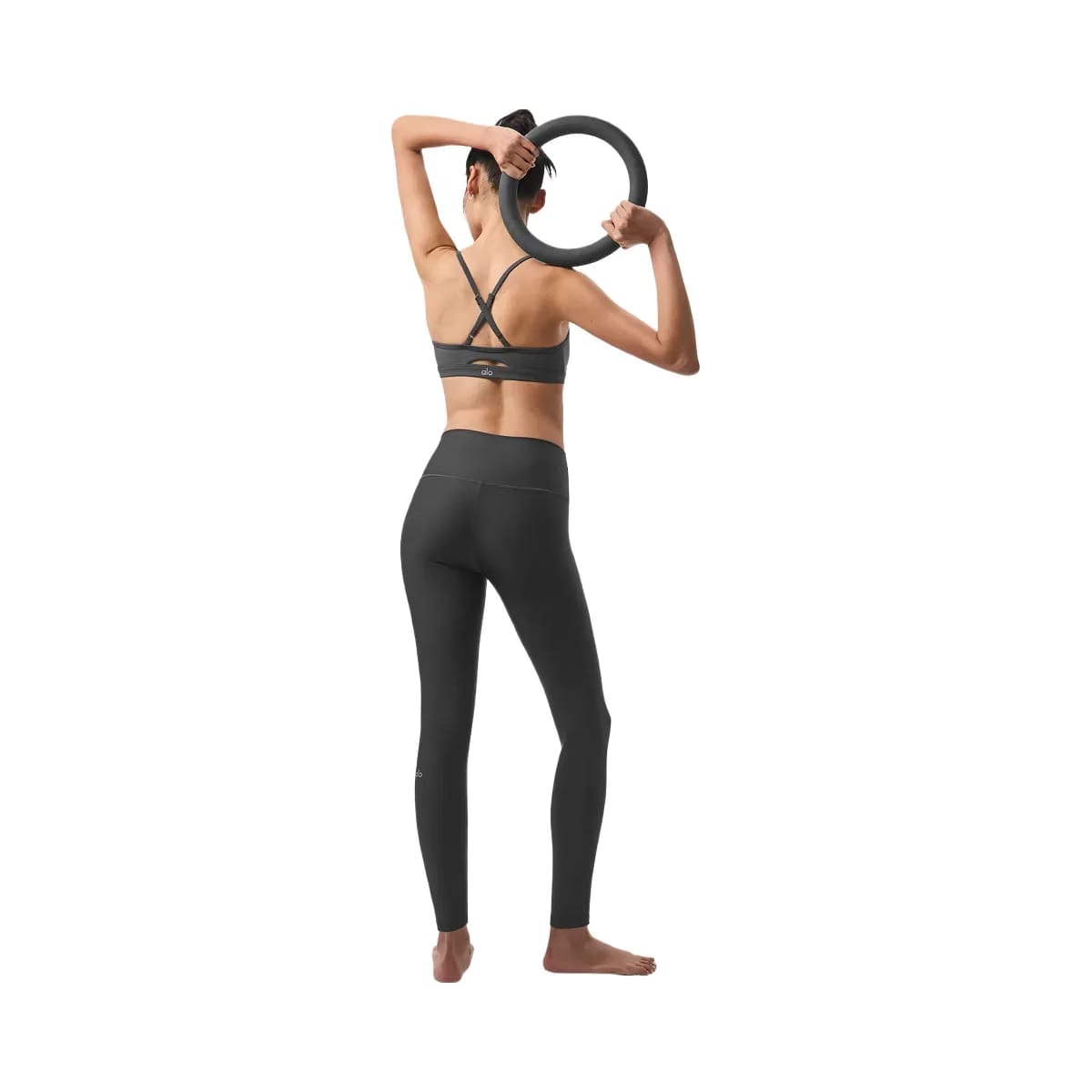 Alo Women's 7/8 High-Waist Airlift Legging - Anthracite