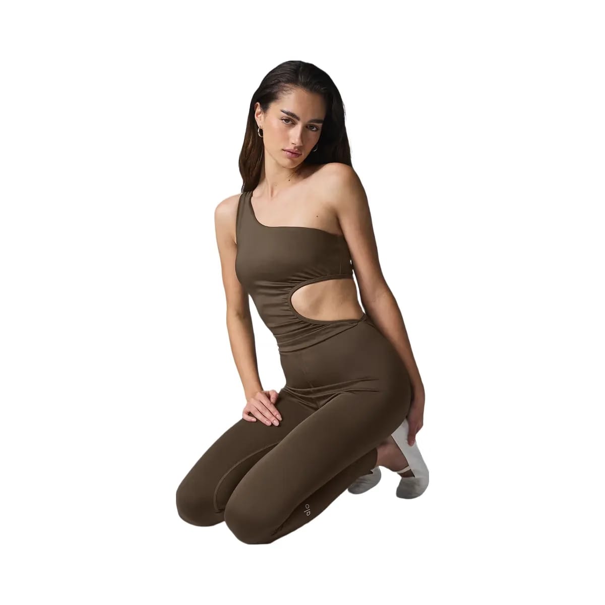 Alo Women's Airlift 7/8 Decadent Bodysuit - Espresso