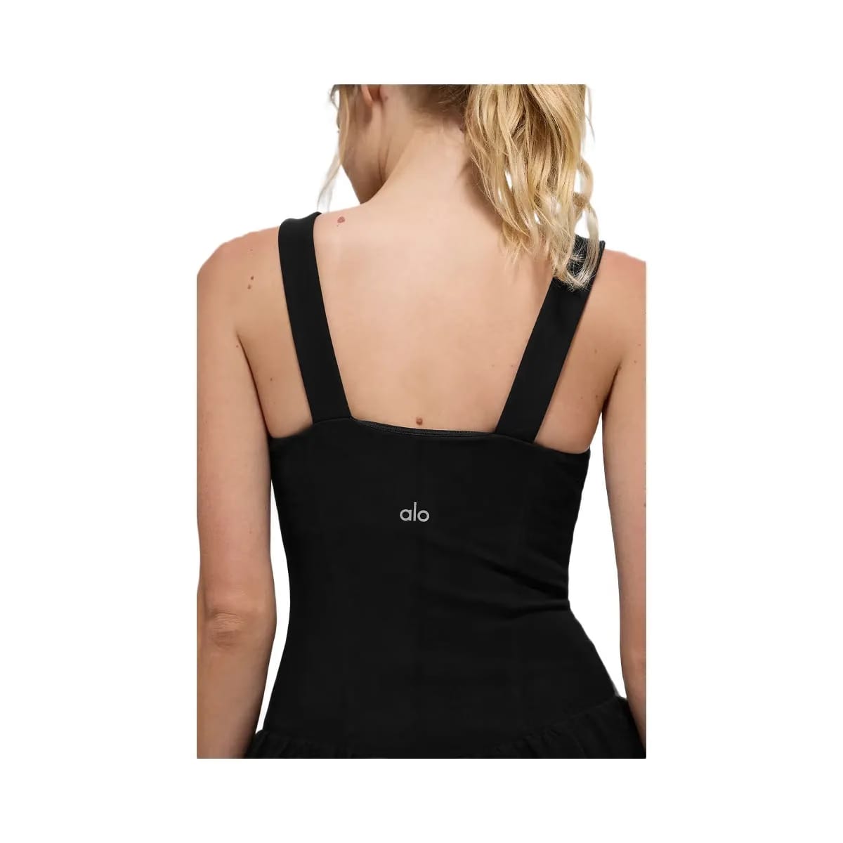 Alo Women's Alosoft Break Point Tennis Dress - Black