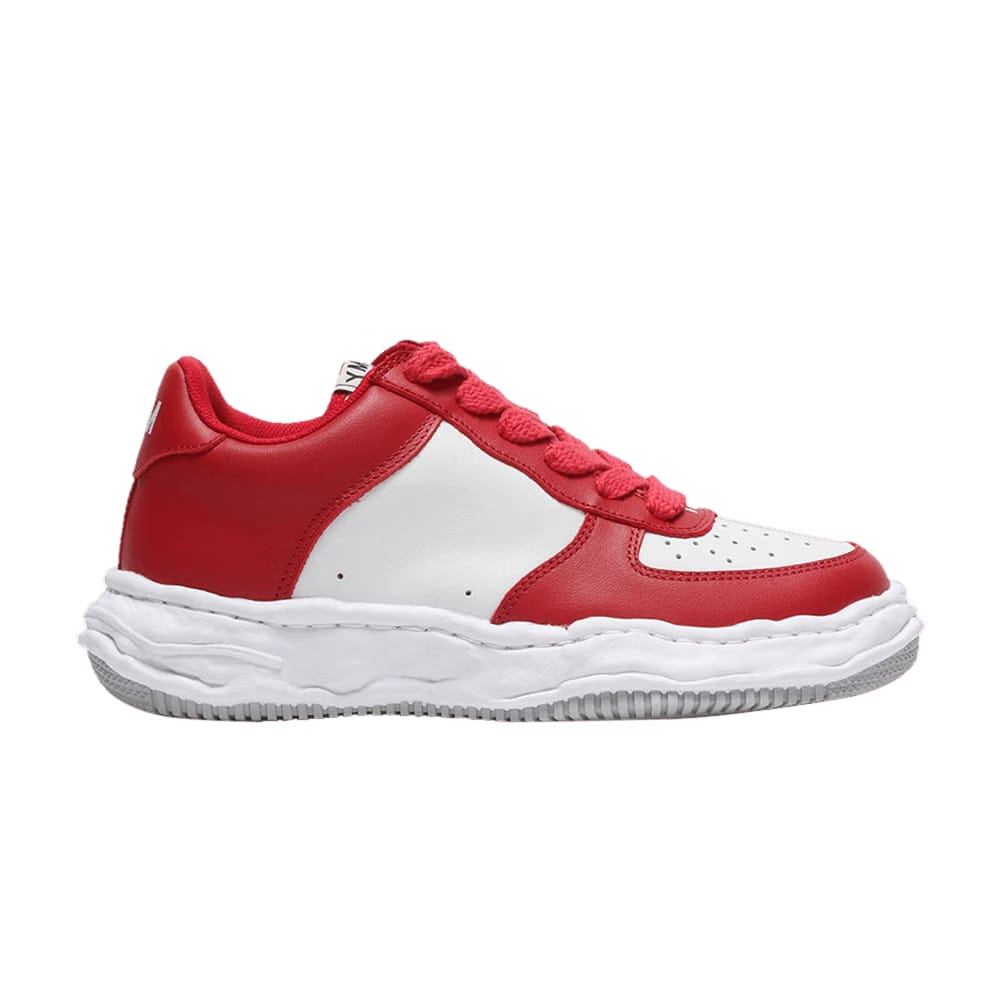 Maison Mihara Yasuhiro Wayne OG Sole Leather Low Red