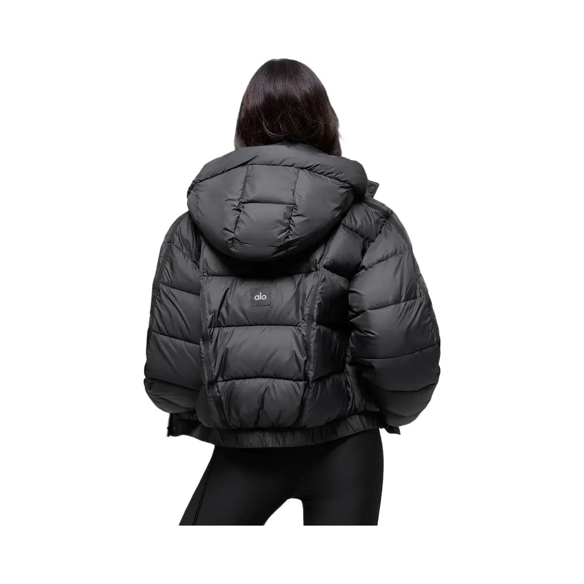 Alo Women's Aspen Love Puffer Jacket - Black