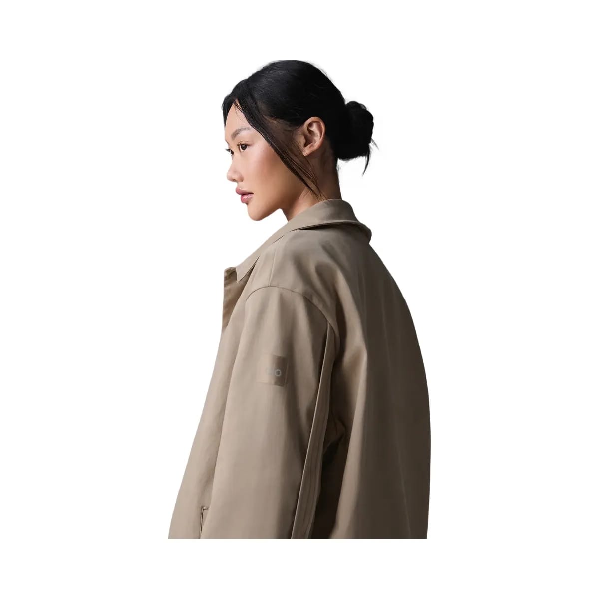 Alo Women's Edition Sueded Jacket - Gravel