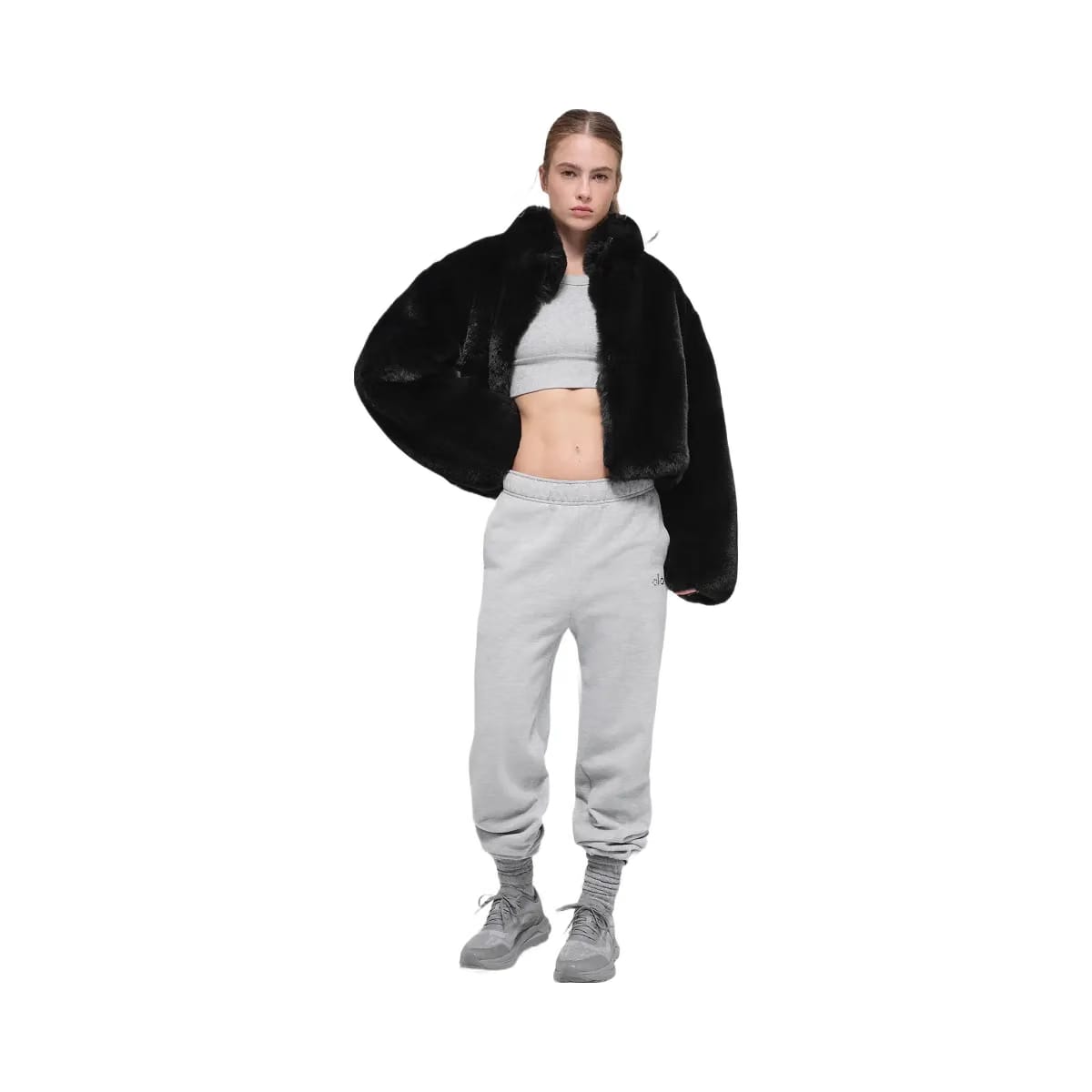 Alo Women's Faux Fur Allure Jacket - Black