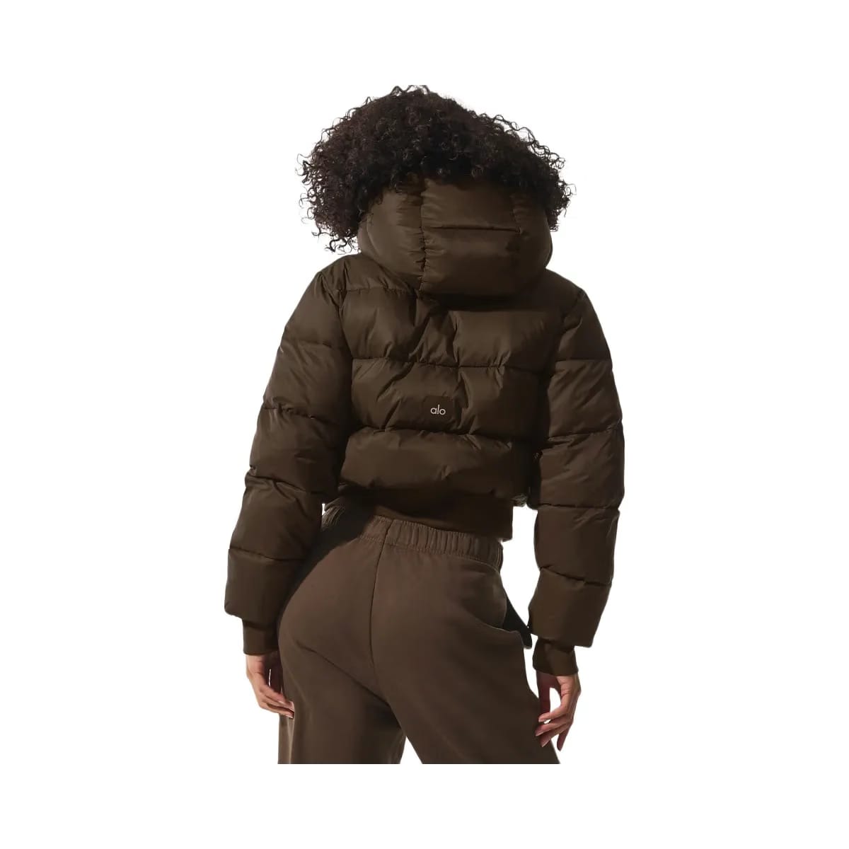 Alo Women's Foxy Puffer Jacket - Espresso