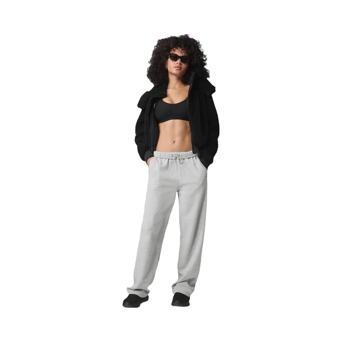 Alo Women's Foxy Sherpa Jacket - Black